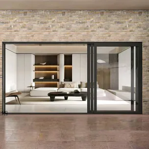Folding or accordion door walls or Michigan Folding Doors and glass walls are the new and improved door walls for today