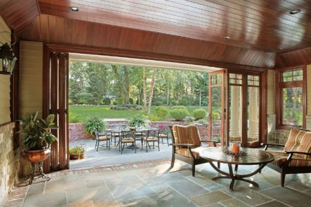 With Michigan Folding Doors, the glass wall system or bifold windows will be bespoke to your taste and building envelope