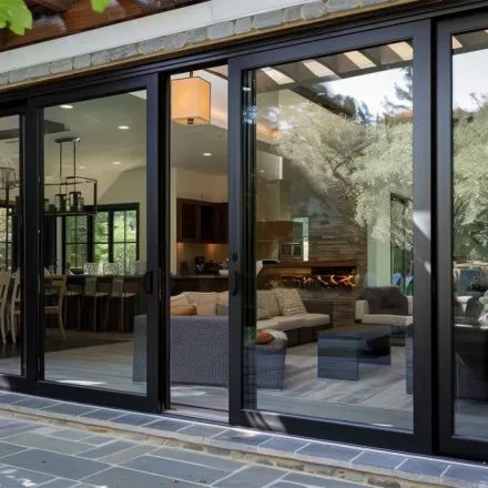 Michigan Folding Doors in hotels, assisted living, condominiums, clubhouse, party patio, restaurants, bars, retail, more